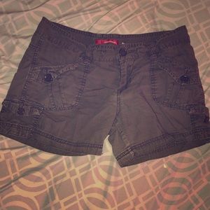 UnionBay grayish:brown 100% cotton shorts size 7